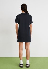 converse jersey dress Polka Dot Dress With Converse How To Wear Your Bonmarche Printed Jersey  Dress Claire Justine