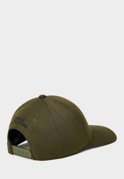Polo Ralph Lauren PONTE BALL CAP - Sapka - company olive