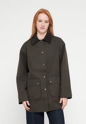 JDYRUBY COATED MIX JACKET - Veste mi-saison - capers
