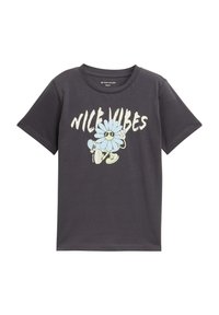 TOM TAILOR Camiseta estampada - coal grey