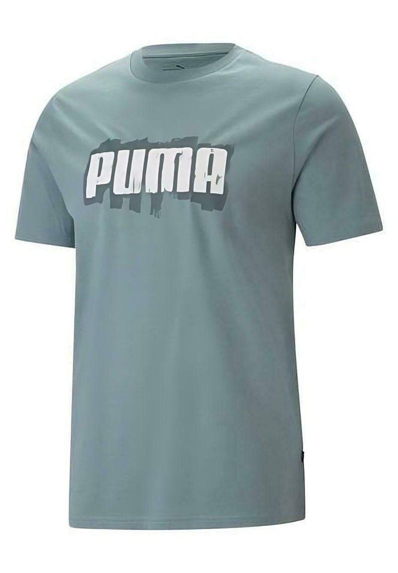 Puma GRAPHICS WORDING T - T-shirt con stampa - verde