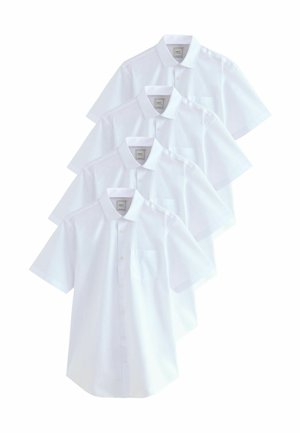 REGULAR FIT - SHORT SLEEVE EASY CARE 4 PACK . - Businesshemd - white