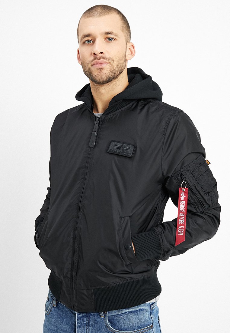 nike alpha industries bomber jacket