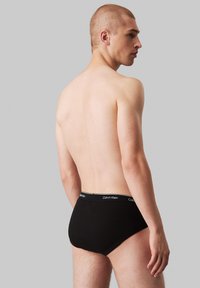 Calvin Klein Underwear CLASSICS HIP 3 PACK - Slip - b black charc heather syrah