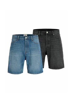 aprel JEANS-SHORTS 2ER-PACK APREL RELAXED FIT JEANS-SHORTS - Shorts di jeans - blue denim