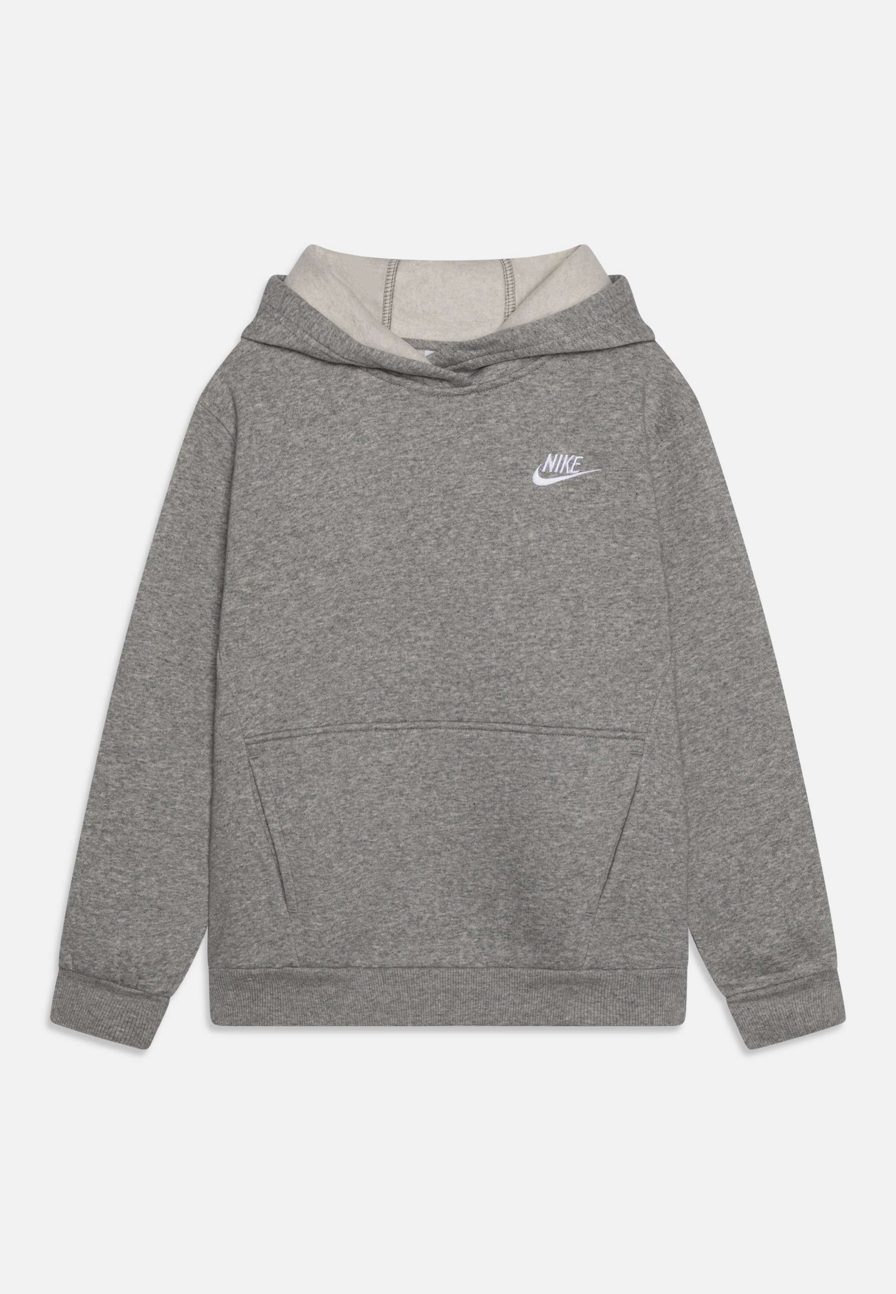 Nike Sportswear CLUB PLUS UNISEX Jersey con capucha dark grey