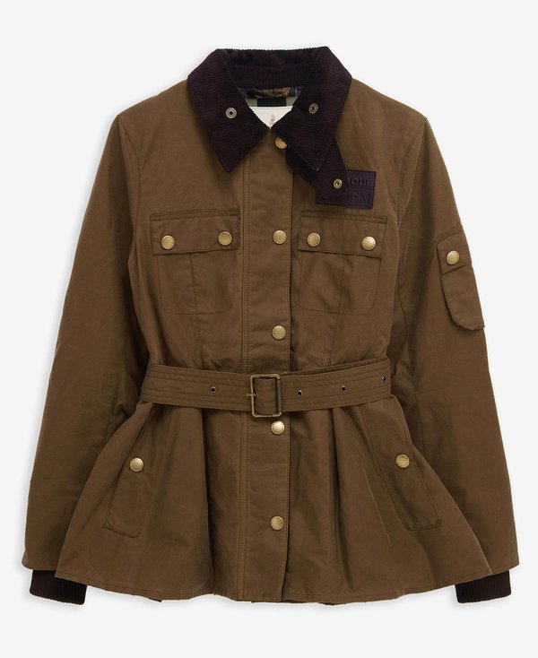 BARBOUR X ERDEM CONSTANCE WAX JACKET - Summer jacket3