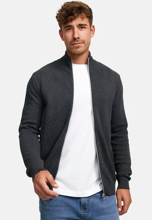 Kronstadt CARLO - Cardigan - charcoal