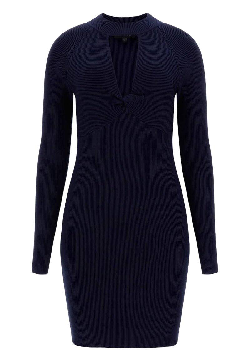 Guess Gebreide jurk blauw