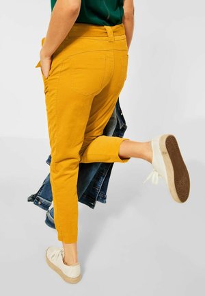 Kalhoty - mottled dark yellow