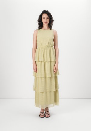 VMMELISA LAYER MAXI DRESS - Maxi dress - sage green