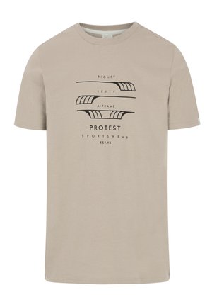 Protest, PRTRIMBLE - Print T-shirt - bamboobeige
