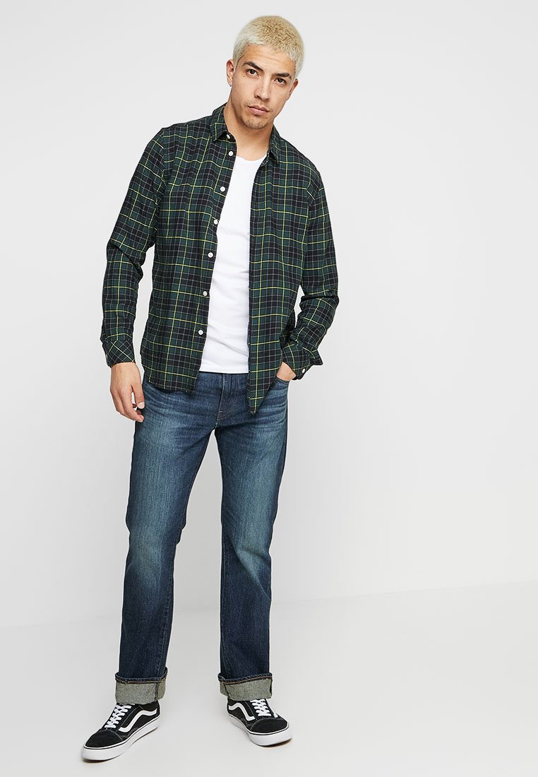 Levi's® 527™ SLIM BOOT CUT - Relaxed fit jeans - durian super tint  overt/dark-blue denim - Zalando.ie