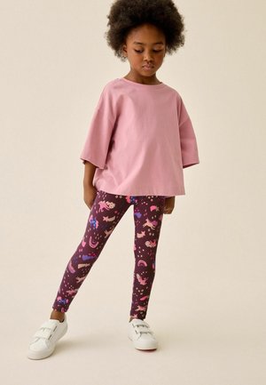 Next, REGULAR FIT - LEGGINGS  . - Leggings - berry pink unicorn