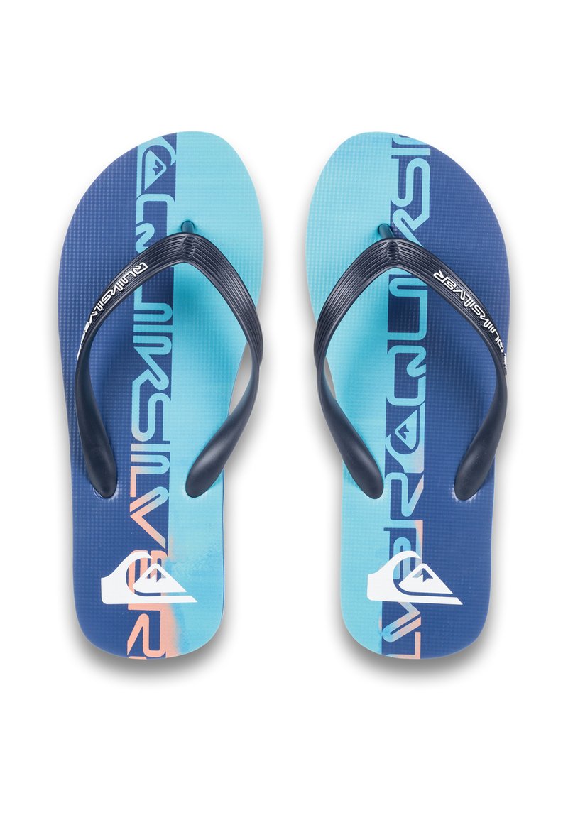Quiksilver MOLOKAI ART Chanclas de dedo bqv/azul