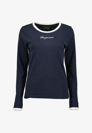Blue Seven, BLUE SEVEN LANGARMSHIRT - Longsleeve - nachtblau
