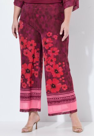 MIAMODA Bukser - dark claret