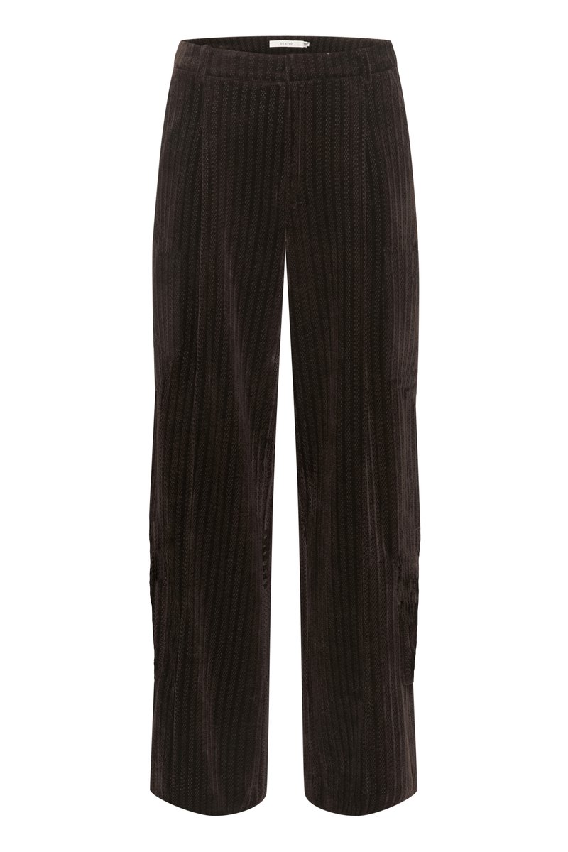 Gestuz Broek donkerbruin