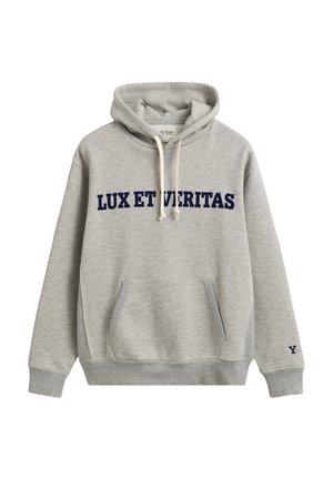GANT, YALE HOODIE - Φούτερ με κουκούλα - grey melange