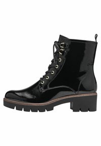 Tamaris Bottines à plateau - black patent