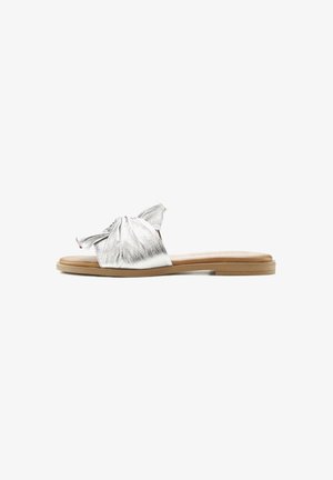 LASCANA, Mules - silver-coloured