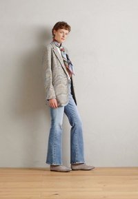 Melvin & Hamilton SONIA 1 - Pensko med snøring - dark brown/beige/navy