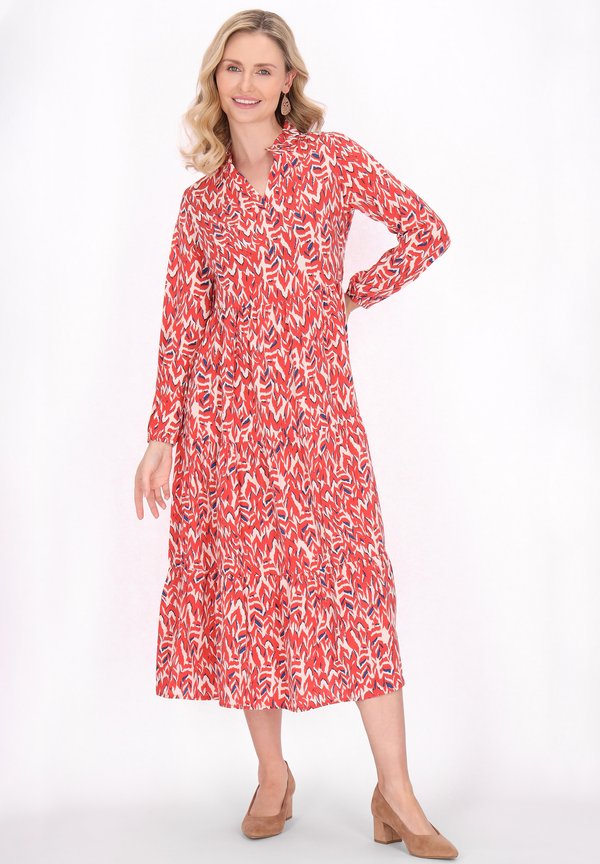 Freizeitkleid - orange