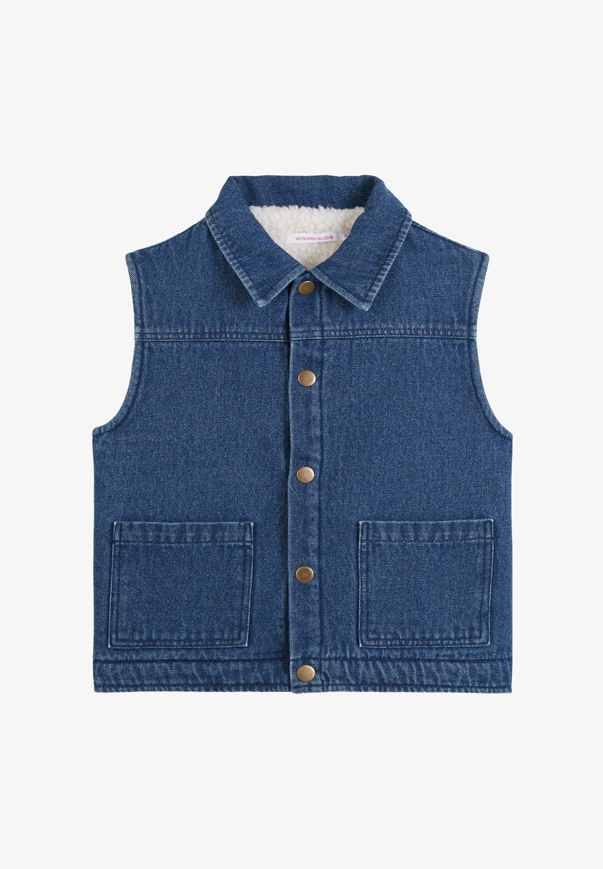 Monoprix Veste sans manches blue denim/bleu - Main Image