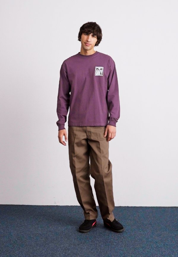 EYES ICON - Long sleeved top - plum perfect2