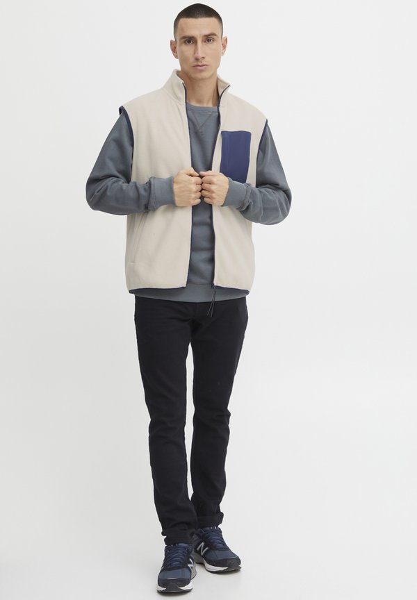 BHSWEATSHIRT - Waistcoat - pumice stone3