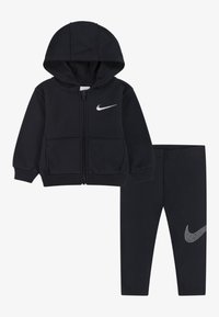 Nike Sportswear SHINE SET - Zip-up sweatshirt - black