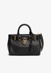 THE AMERICAN ICON LEATHER TOTE BAG - Ručna torba - black