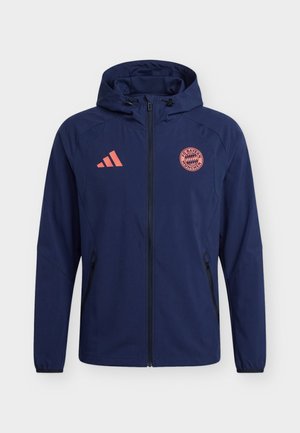adidas Performance, FC BAYERN MUENCHEN TIRO TRAVEL - Ветровка - night indigo/hi-res red