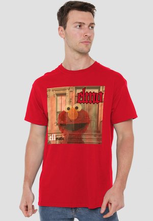 SESAME STREET ELLMATIC - Print T-shirt - red