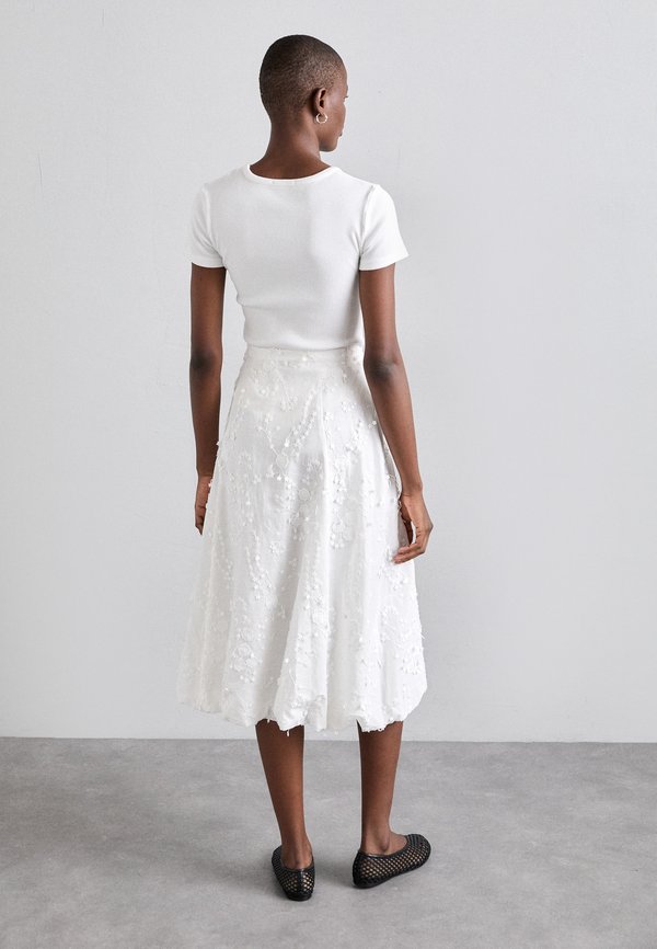 FIAMMA - A-line skirt - ivory3