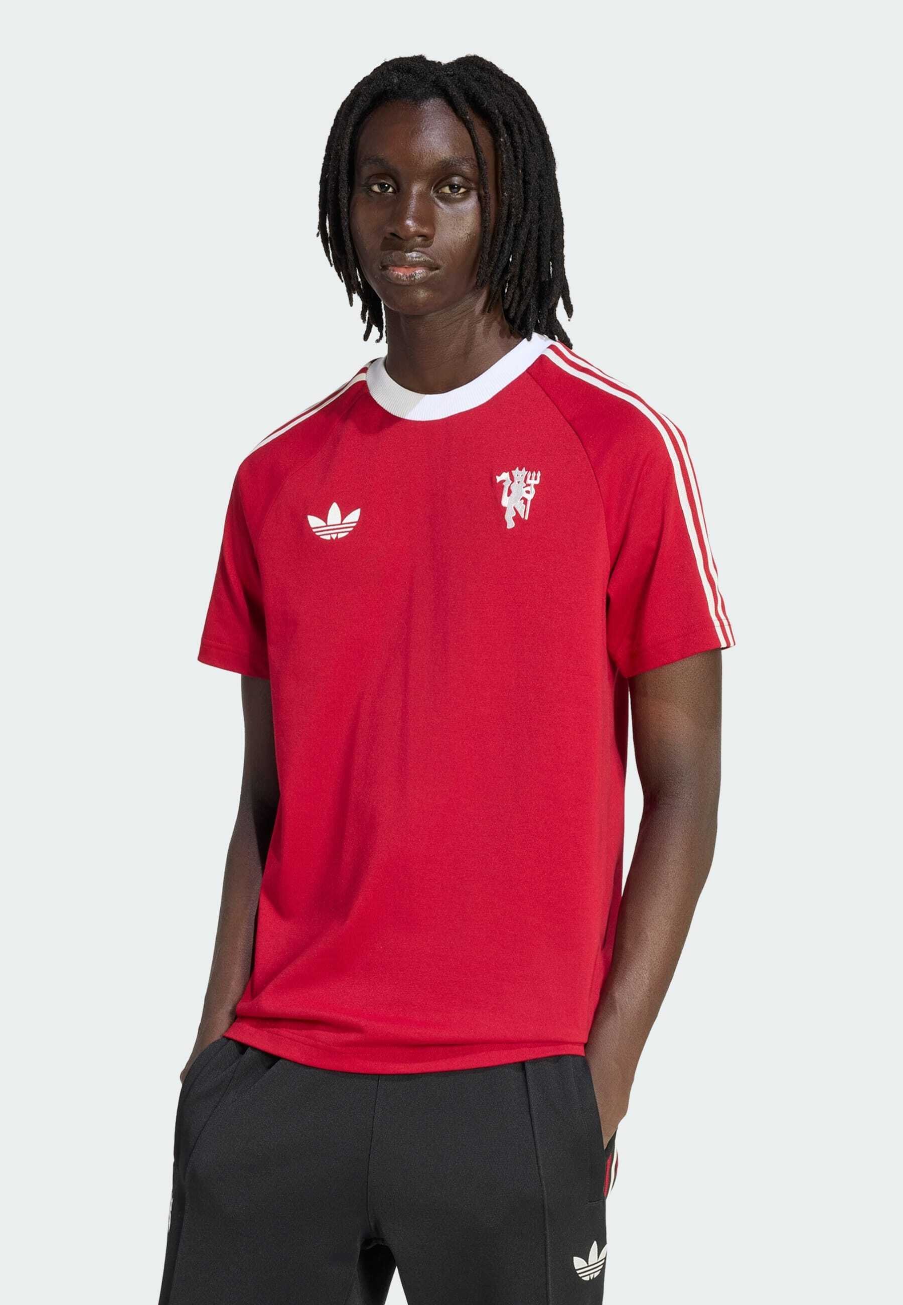 adidas Originals MANCHESTER UNITED - Print T-shirt - team victory