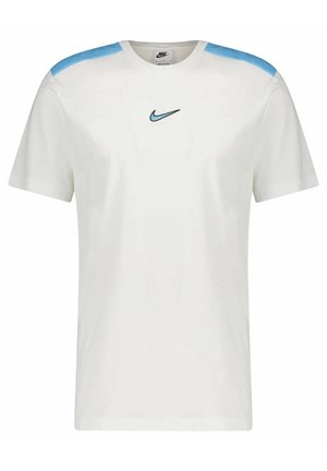 Nike Sportswear TRAININGS GRAPHIC - T-Shirt print - weiss   blau