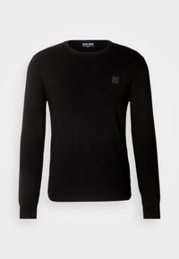 WITH LOGO PATCH - Πουλόβερ - black