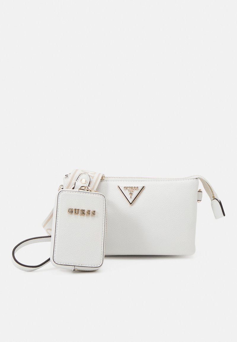 Guess LATONA MINI SET - Axelremsväska - white