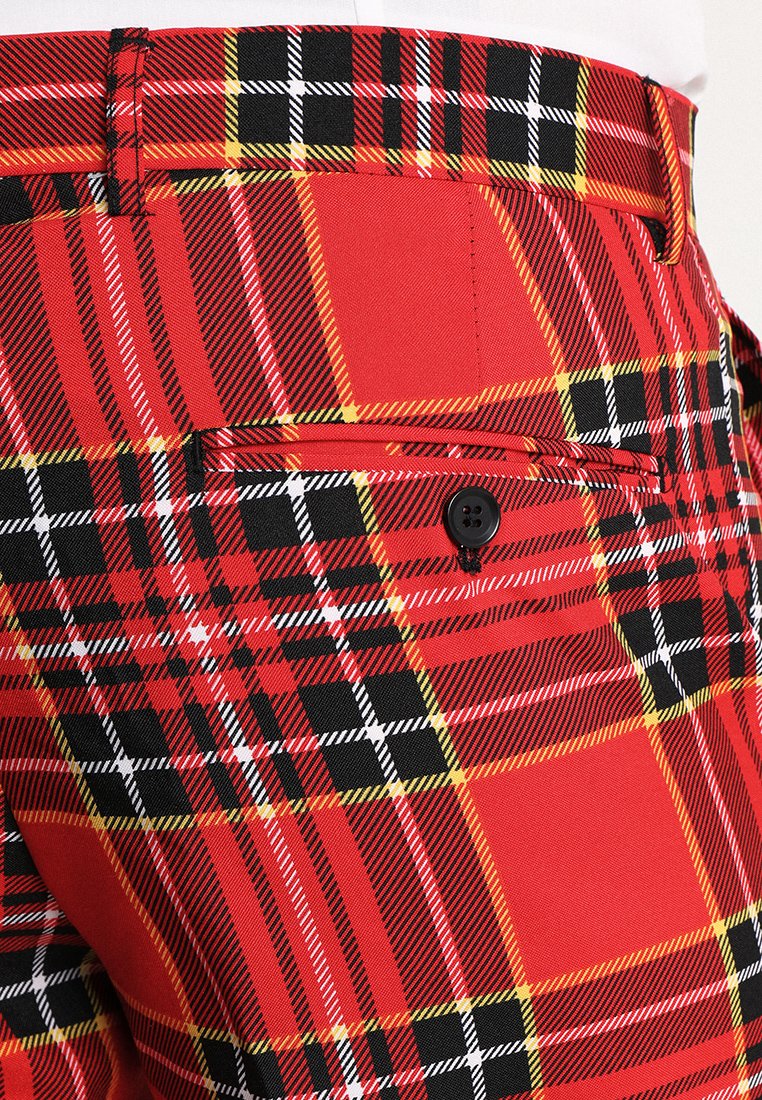 Herren Komplettanzüge | OppoSuits THE LUMBERJACK Anzug red/black/rot - NC77044 Herren Komplettanzüge | OppoSuits THE LUMBERJACK Anzug red/black/rot - NC77044