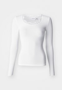 VISIA O NECK - T-shirt à manches longues - snow white