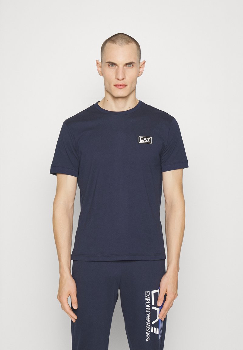 EA7 Emporio Armani Camiseta estampada - blu navy/azul marino - Zalando.es