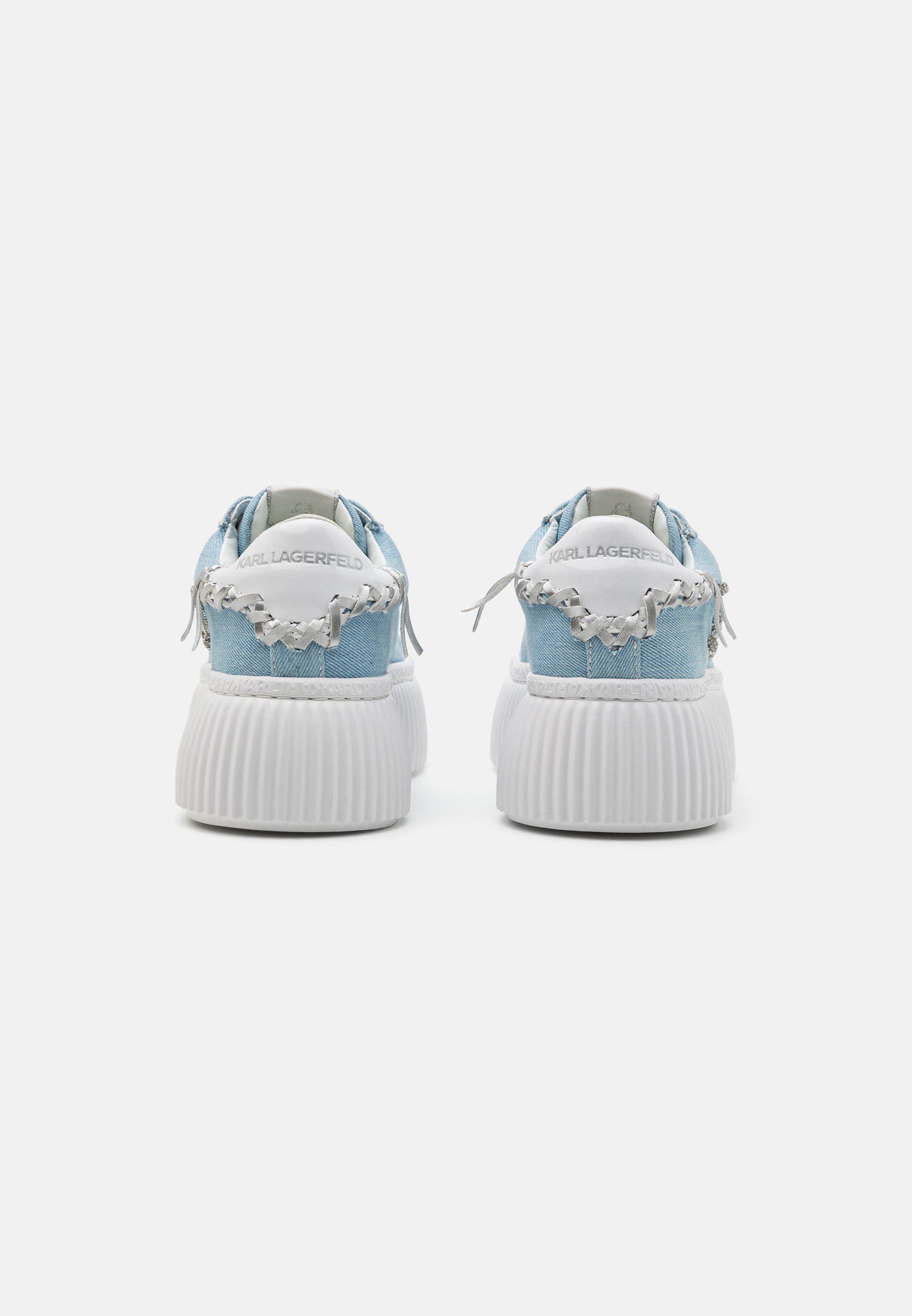 KARL LAGERFELD KREEPER WHIPSTITCH - Trainers - light blue denim
