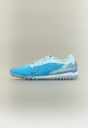 Nike Performance, PHANTOM 6 LOW ACADEMY ERLING HAALAND TF UNISEX - Футболни обувки за изкуствена трева - baltic blue/blue eclipse/glacier blue