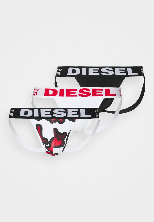 UMBR-JOCKYTHREEPACKJOCKSTRAP 3 PACK - Briefs - white/red/black