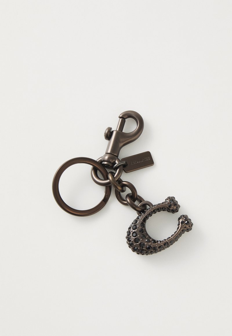 COACH PAVE BAG CHARM - Keyring - black - Zalando.ie