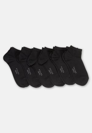 FALKE HAPPY 6 PACK - Zeķes - black