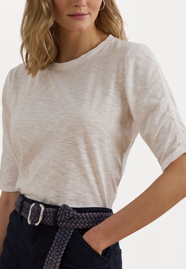 SLUB COTTON JERSEY ELBOW SLEEVE T-SHIRT - Print T-shirt3