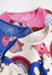 Next PRINTED 3 PACK - Dupačky na spaní - pink