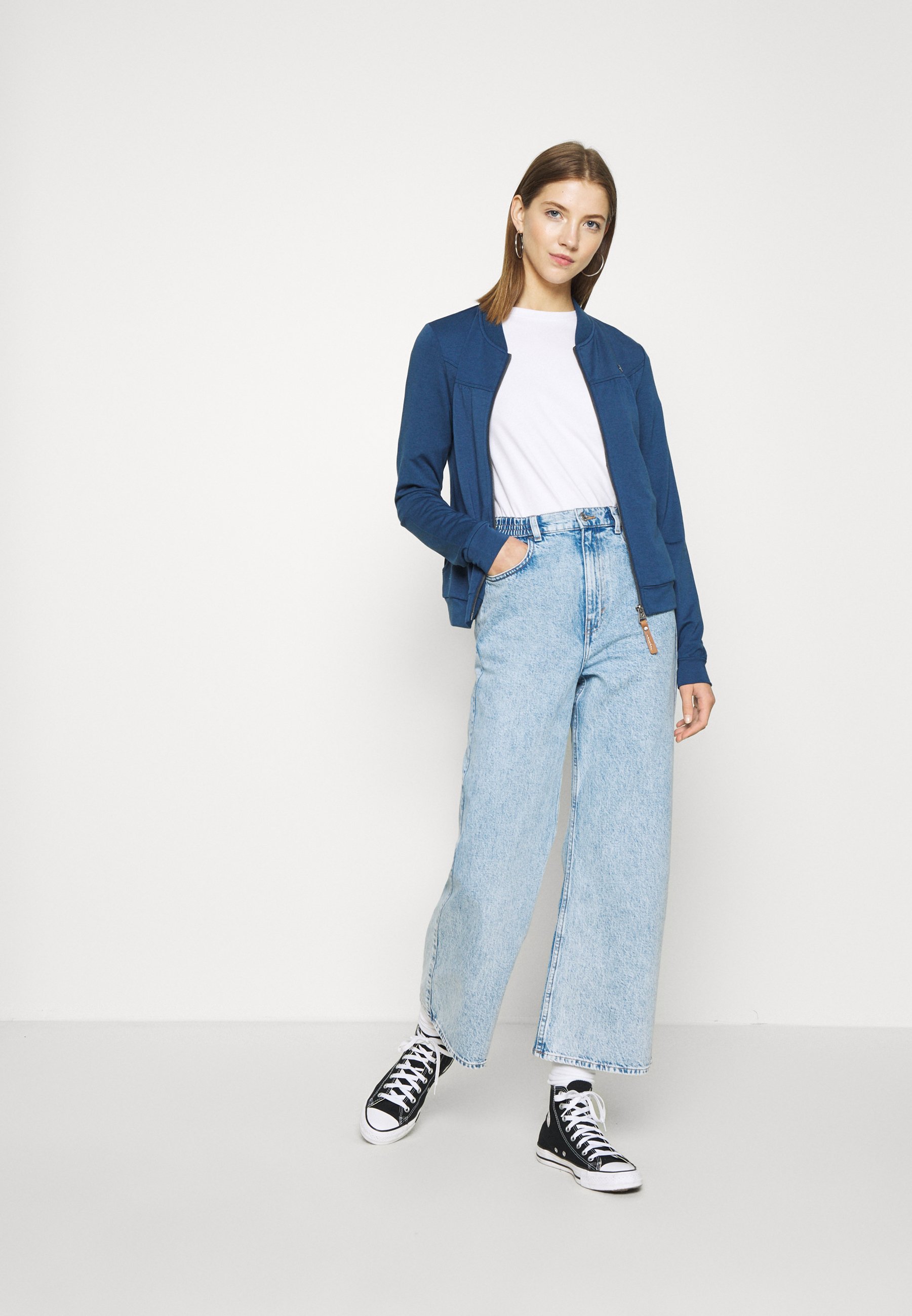 Ragwear KENIA Sweatjacke denim blue Zalando.at Ragwear KENIA Sweatjacke denim blue Zalando.at